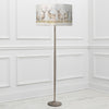 Animal Grey Lighting - Moorland Stag Eva & Solensis Complete Floor Lamp Grey/Linen Voyage Maison