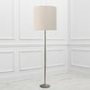 Plain Grey Lighting - Plain Anna & Solensis Complete Floor Lamp Grey/Linen Additions