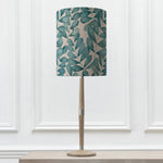 Floral Grey Lighting - Solensis Tall & Rowan Anna  Complete Table Lamp Grey/Aqua Additions