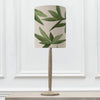 Floral Grey Lighting - Solensis Small & Silverwood Anna  Complete Table Lamp Grey/Apple Additions