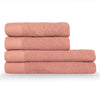 furn. Textured Weave Towels in Blush