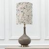 Abstract Grey Lighting - Carrara Anna & Ursula Complete Table Lamp Silver/Frost Additions