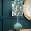 Floral Blue Lighting - Ursula  & Rowan Anna  Complete Table Lamp Aqua Additions