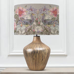 Floral Gold Lighting - Acanthis Eva & Zelena Complete Table Lamp Glass/Bronze Voyage Maison