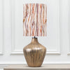 Abstract Gold Lighting - Falls Anna & Zelena Complete Table Lamp Glass/Ironstone Additions