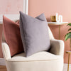 furn. Kobe Velvet Cushion Cover in Grey