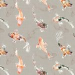 Voyage Maison Koi Carp 1.4m Wide Width Wallpaper in Sand