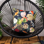 furn. Koi Pond Outdoor Cushion Cover in Midnight