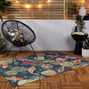 Paoletti Koi Pond 120x170cm Outdoor/Indoor Rug in Midnight