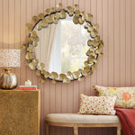 Floral Gold Accessories - Kora  Mirror Antique Gold Voyage Maison