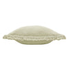 furn. Korin Fringed Cushion Cover in Ecru