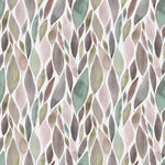 Voyage Maison Koyo Printed Cotton Fabric in Granite