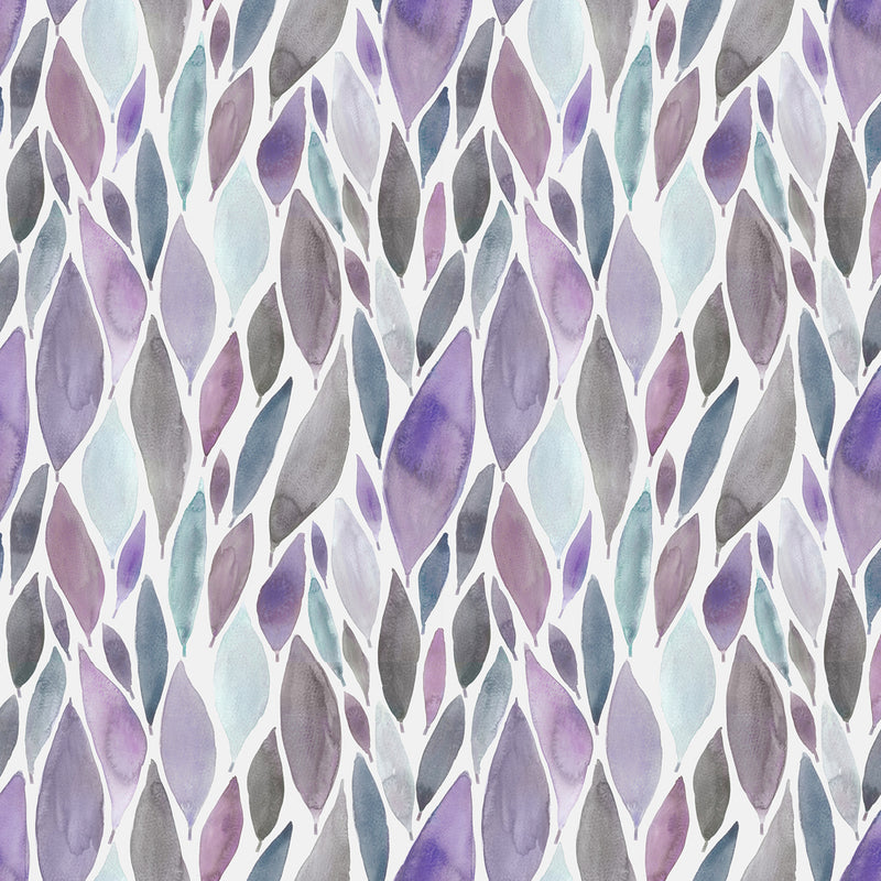 Voyage Maison Koyo Printed Cotton Fabric in Violet