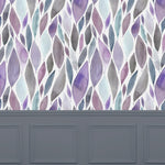 Voyage Maison Koyo 1.4m Wide Width Wallpaper in Violet