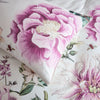 Paoletti Krista Floral 100% Cotton Duvet Cover Set in Lilac