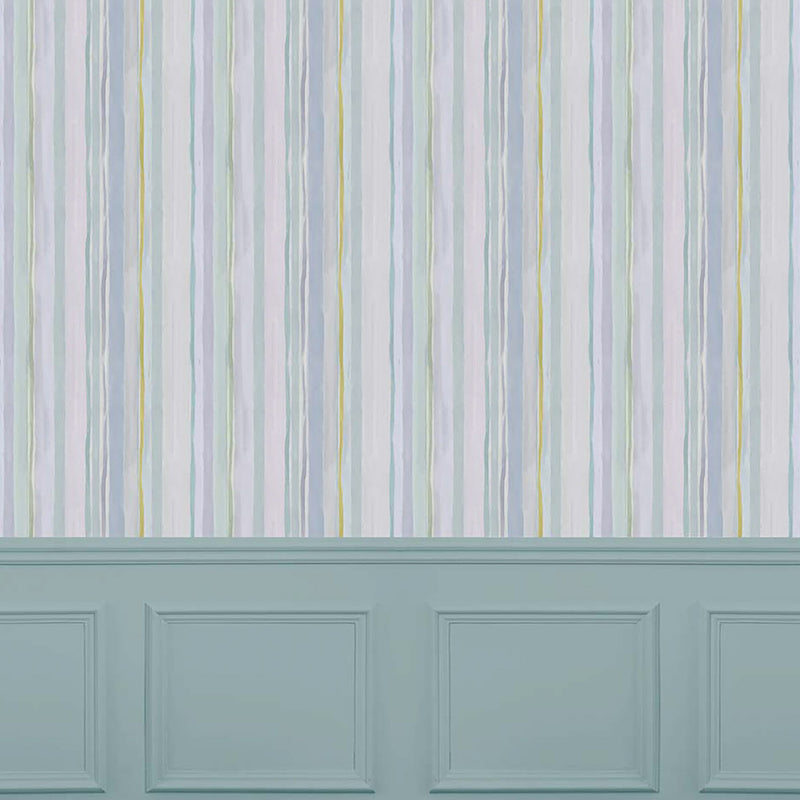 Voyage Maison Kusuma 1.4m Wide Width Wallpaper in Aqua