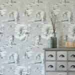 Voyage Maison Kyoto Gardens 1.4m Wide Width Wallpaper in Cloud