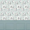 Voyage Maison Kyoto Gardens 1.4m Wide Width Wallpaper in Opal