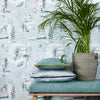 Voyage Maison Kyoto Gardens 1.4m Wide Width Wallpaper in Opal