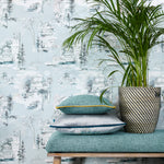 Voyage Maison Kyoto Gardens 1.4m Wide Width Wallpaper in Opal