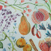 Voyage Maison Laamora Printed Linen Fabric in Summer/Ecru