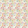 Voyage Maison Laamora Printed Linen Fabric in Summer/Ecru