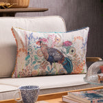 Animal Cream Cushions - Lady Amherst Printed Cushion Cover Linen Voyage Maison