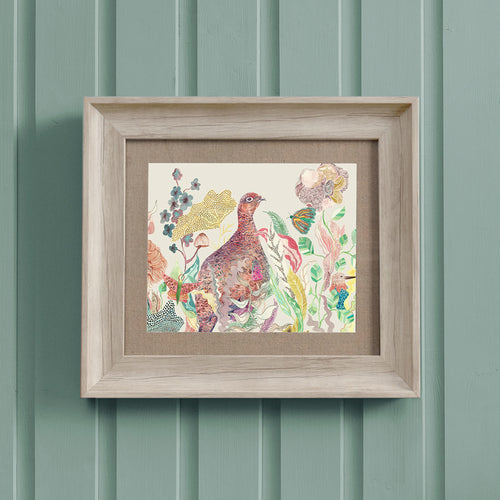 Voyage Maison Lady Grouse Framed Print in Linen