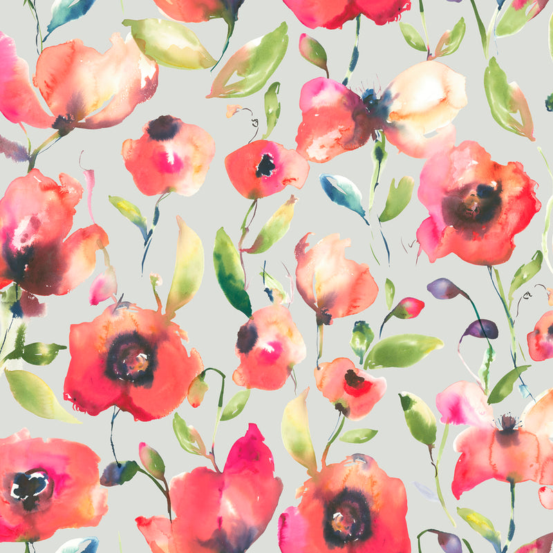 Laksha Wallpaper Sample Grenadine