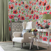 Voyage Maison Laksha 1.4m Wide Width Wallpaper in Grenadine