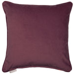 Voyage Maison Lapis Plain Velvet Cushion Cover in Berry