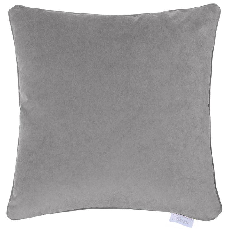 Voyage Maison Lapis Velvet Cushion Cover in Dark Silver