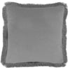 Additions Lapis Velvet Cushion Cover in Dove