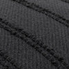  Black Cushions - Larch Woven Cushion Cover Black Yard