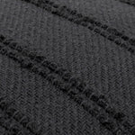  Black Cushions - Larch Woven Cushion Cover Black Yard