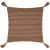  Brown Cushions - Larch Woven Cushion Cover Cocoa Yard