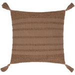  Brown Cushions - Larch Woven Cushion Cover Cocoa Yard