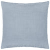 Plain Blue Cushions - Lark Muslin Crinkle Cotton Cushion Cover Mineral Blue Yard