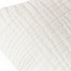 Yard Lark Muslin Crinkle Cotton Cushion Cover in White