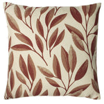 Paoletti Laurel Botanical Cushion Cover in Rust