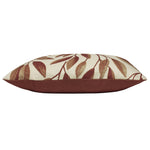 Paoletti Laurel Botanical Cushion Cover in Rust