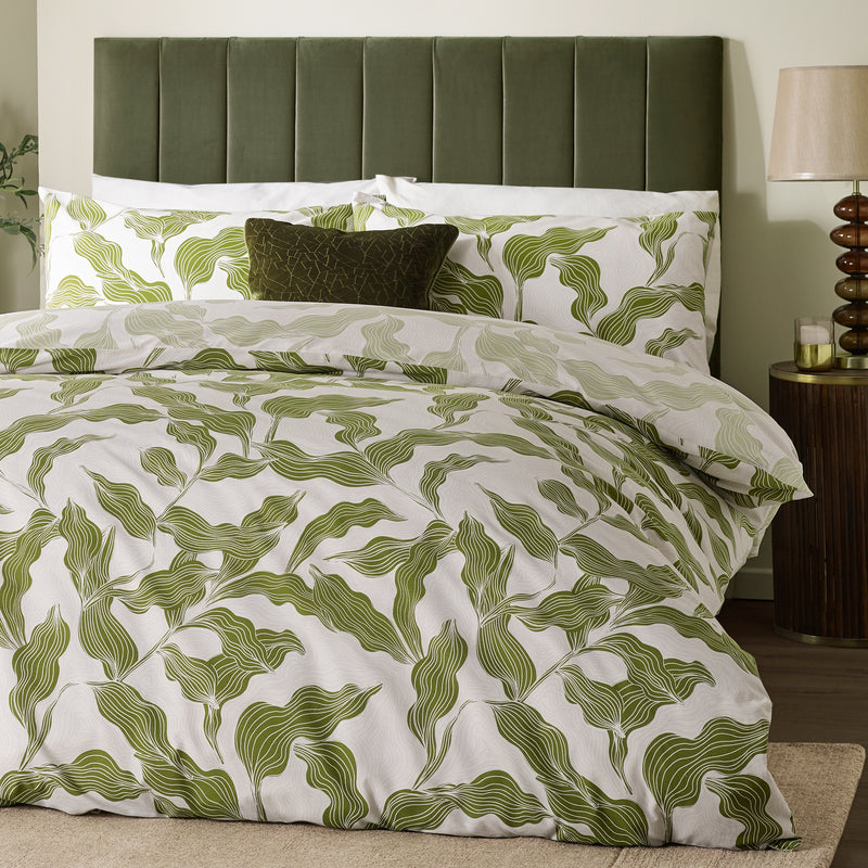  Bedding  - Lauro  Duvet Cover Set Olive Hoem