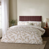 Woodland Beige Bedding  - Lauro Printed Reversible Duvet Cover Set Stone Hoem