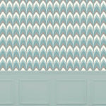 Voyage Maison Lausha 1.4m Wide Width Wallpaper in Aqua