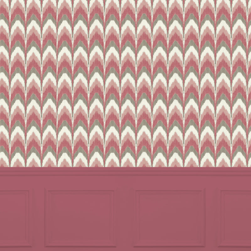 Voyage Maison Lausha 1.4m Wide Width Wallpaper in Paprika