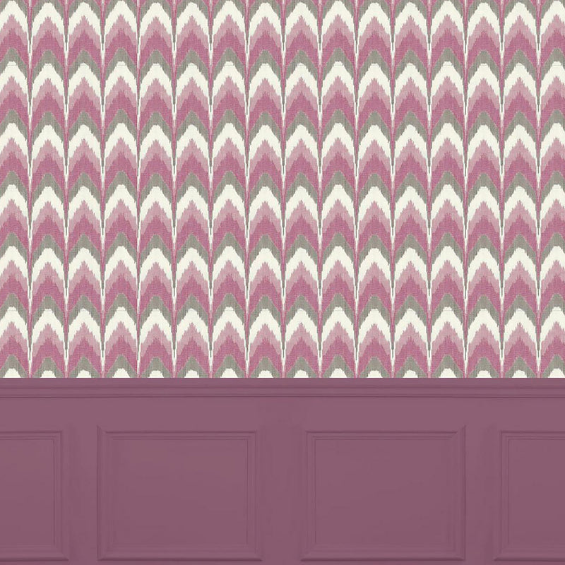 Voyage Maison Lausha 1.4m Wide Width Wallpaper in Rose