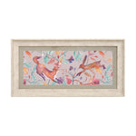 Voyage Maison Leaping Into The Fauna Framed Print in Birch/Fig