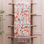 Voyage Maison Leaping Into The Fauna Printed Throw in Natural