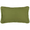 Woodland Green Cushions - Leaves Embroidered Cushion Cover Green furn.