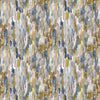 Abstract Gold Fabric - Azalea Printed Velvet Fabric (By The Metre) Zircon Voyage Maison